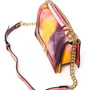 Opaque Jelly Embossed Iconic Shoulder Bag